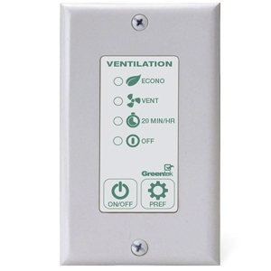 Clean comfort ventilation wall control Clearance
