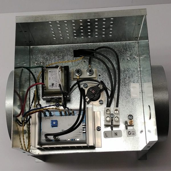 Thermolec InLine 6″ Electric Duct Heater 1kw GasExperts