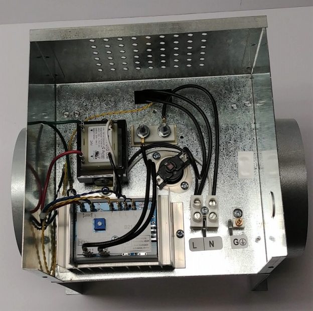 Thermolec InLine 6″ Electric Duct Heater 1kw GasExperts