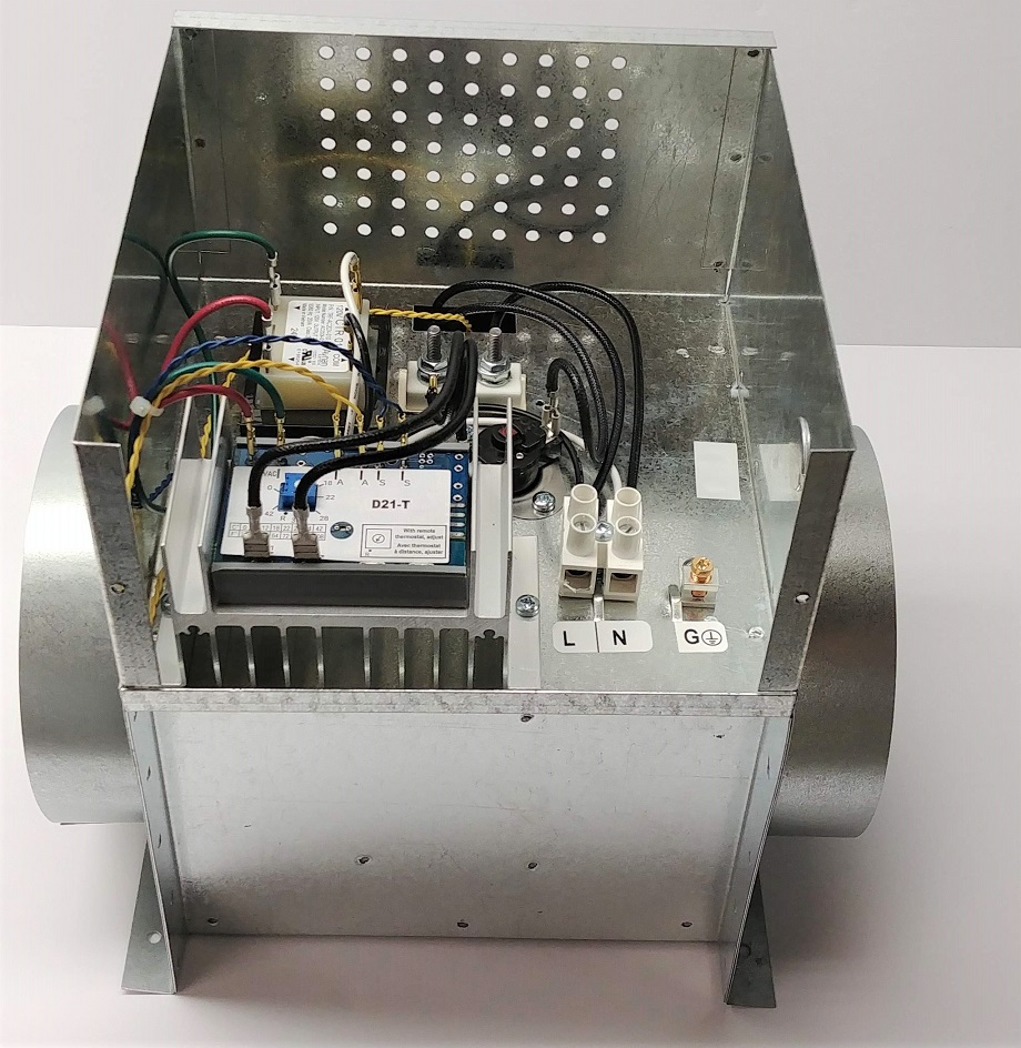 Thermolec InLine 6″ Electric Duct Heater 2kw *Popular* GasExperts